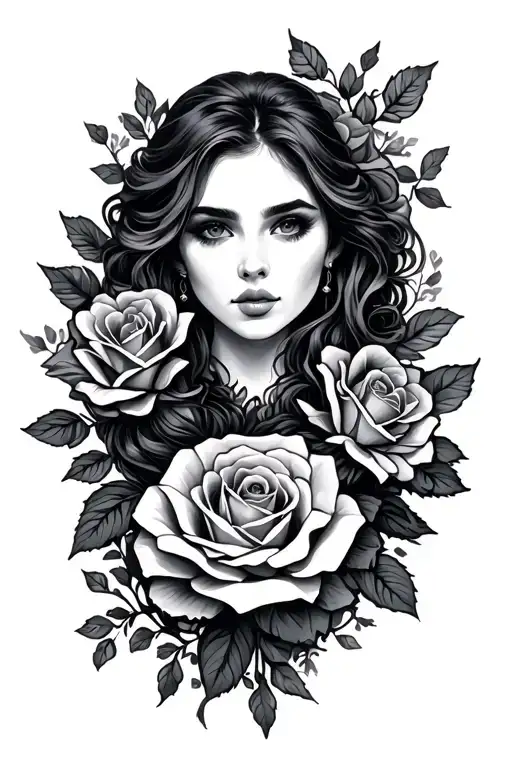 love and trust tattoo design idea