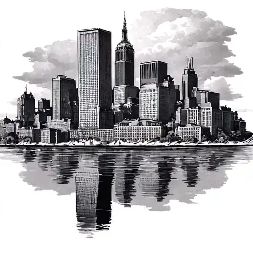 boston skyline tattoo design tattoo design idea