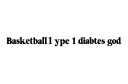 "Basketball type 1 diabetes god" tattoo design idea