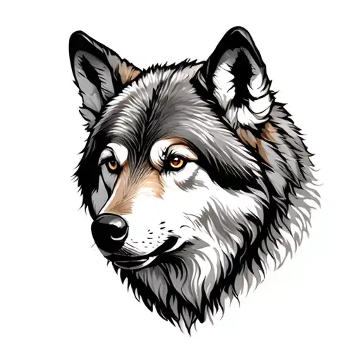 wolf in sheep cloth tattoo design idea