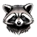 Mechanic Raccoon tattoo design idea