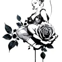 Slut tattoo design idea