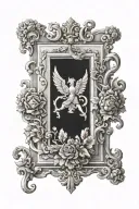 Renaissance painting featuring tattoo design idea