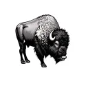 Bison Avatar Tattoo design tattoo design idea