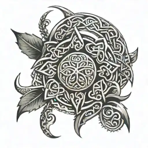 celtic tribal tattoo tattoo design idea