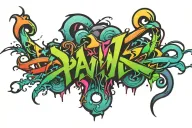 Pain A lil tattoo design idea