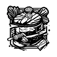 Sushi chef tattoo tattoo design idea