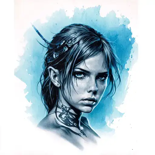 jill valentine tattoo design idea