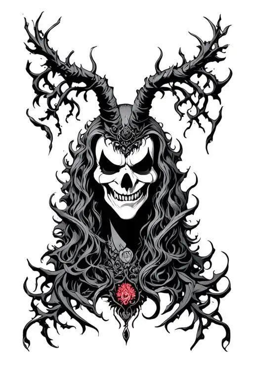 ICP's wraith of shangri-la tattoo design idea
