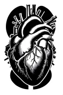 Heart Surgery tattoo design idea