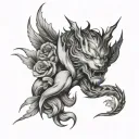 flash tattoo tattoo design idea