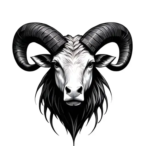 Aries Taurus Cusp tattoo design idea