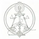 Jesuit temperance stoicism as much as tattoo design idea