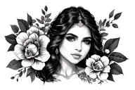 nina tattoo design idea