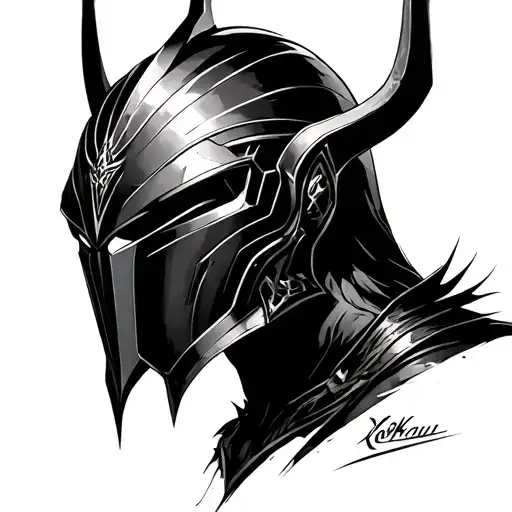 Loki helmet and from there 3 Lokis come out, some good, one bad and one serious tattoo design idea