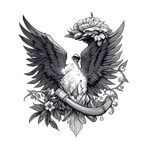 Est 1992 1994 in Roman tattoo design idea