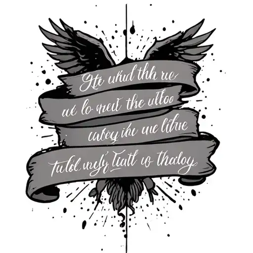 Isaiah 6:8 written tattoo design idea