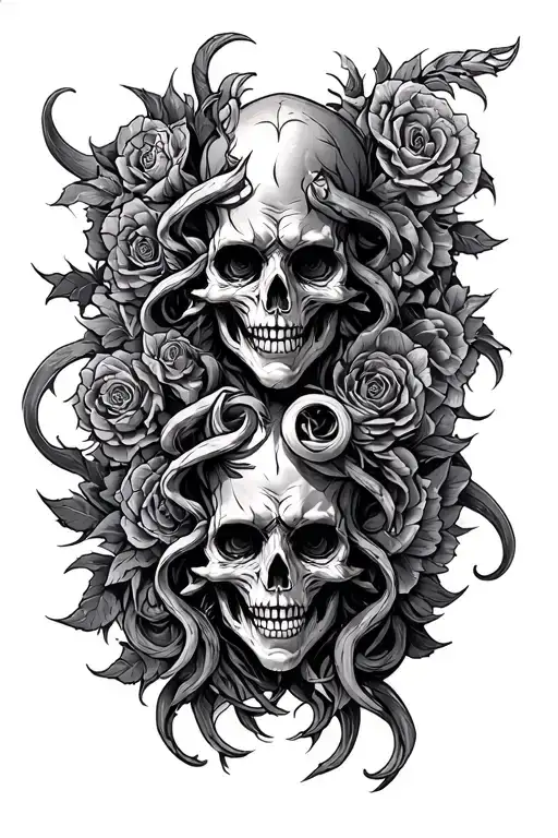 seven deadly sins tattoo design idea