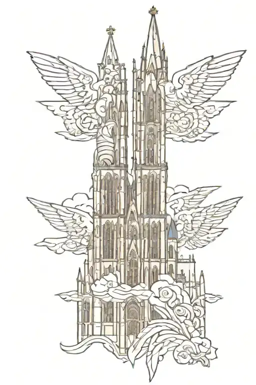 cologne cathedral tattoo design idea