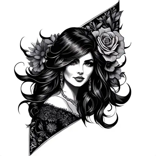 Hotwife tattoo design idea