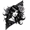 Hotwife tattoo design idea