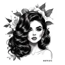 Hotwife tattoo design idea