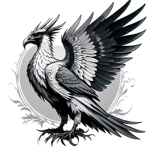 Garuda tattoo design idea