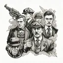 peaky blinders tattoo design idea