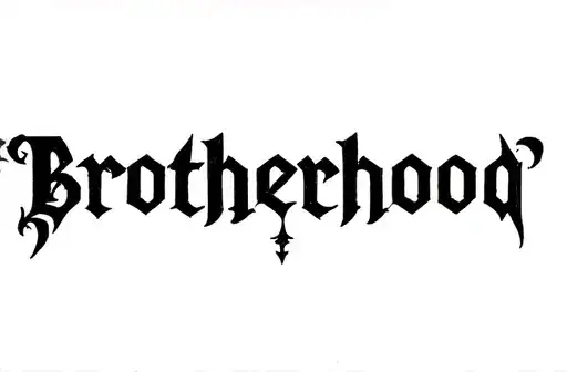"Brotherhood" tattoo design idea
