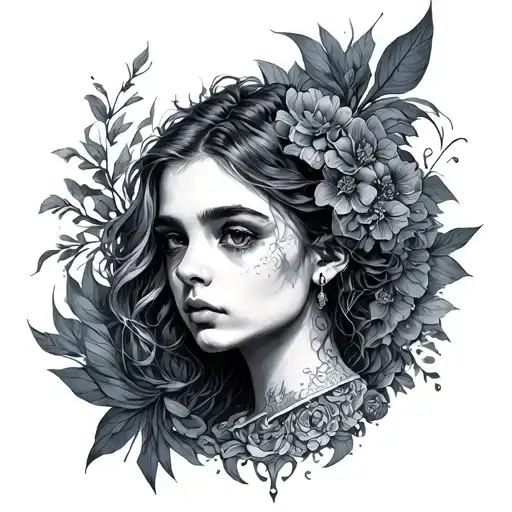 dissociation tattoo design idea