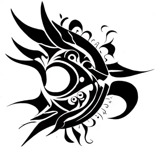 teknno 23 rave tattoo design idea