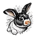 bad bunny sexy tattoo design idea