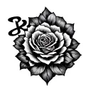 Name Adrian tattoo design idea