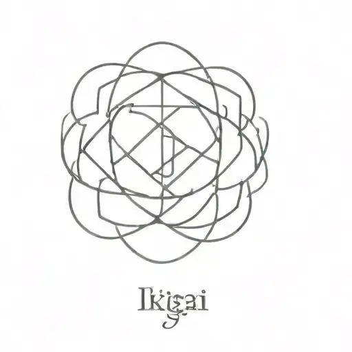 Ikigai philosophy seneca stoic memento tattoo design idea