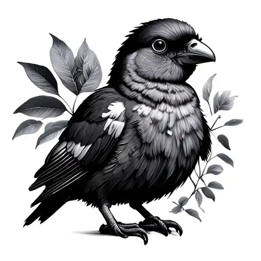 Kiwi Bird tattoo design idea