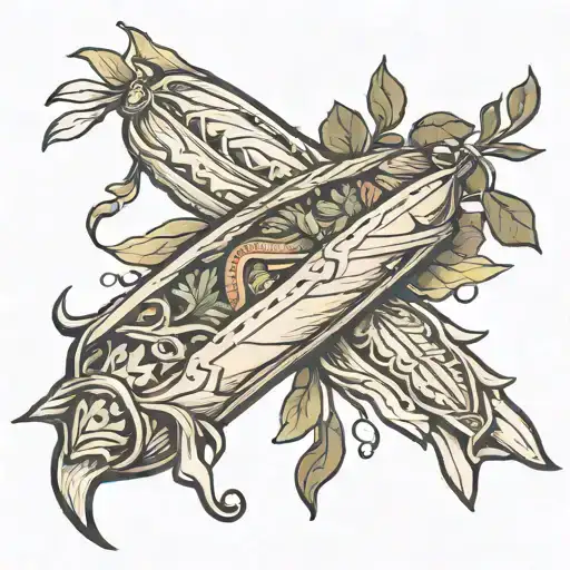 tamales tattoo design idea