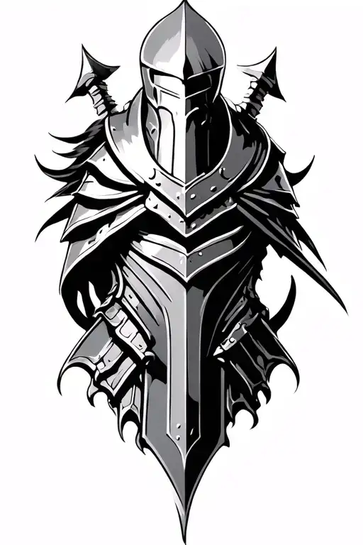 full armor of god  tattoo design idea