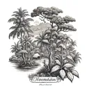 tee plantation cameroon highlands malasya tattoo design idea