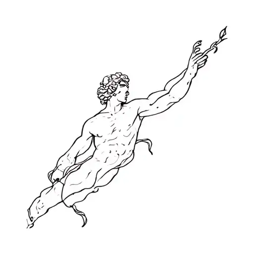 st Christopher tattoo design idea