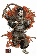 Some people know me as the voice that you hear when you loosen the noose on the rope tattoo design idea