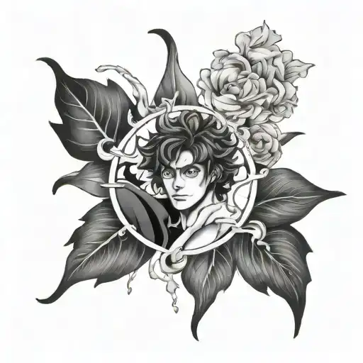 grey's anatomy serie "black clover" tattoo design idea
