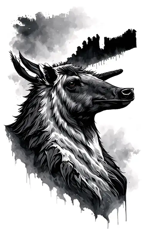 Matterhorn tattoo design idea