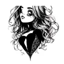 Riley Reid skimpy pinup tattoo design idea