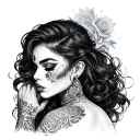 Pranav's Slut tattoo design idea