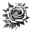 "Abel & Rose" Abel & Rose wrapped tattoo design idea