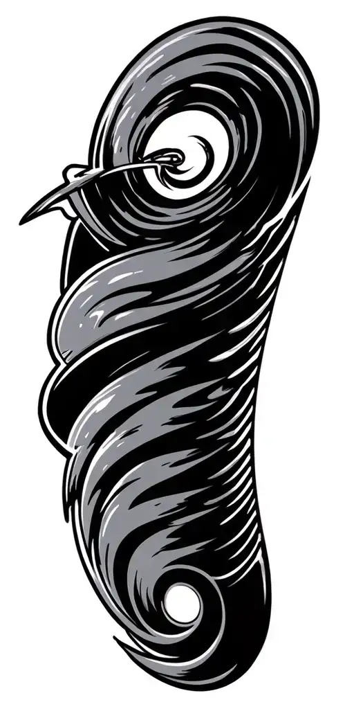 Hurricane, Subaru Sti logo tattoo design idea