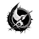 Hunger Games tattoo design idea