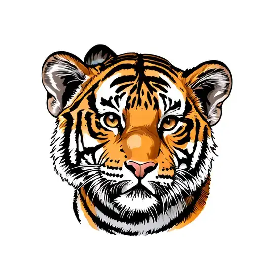 3 Tiger Cubs tattoo design idea