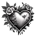 808s and heartbreaks  tattoo design idea