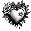 808s and heartbreaks  tattoo design idea